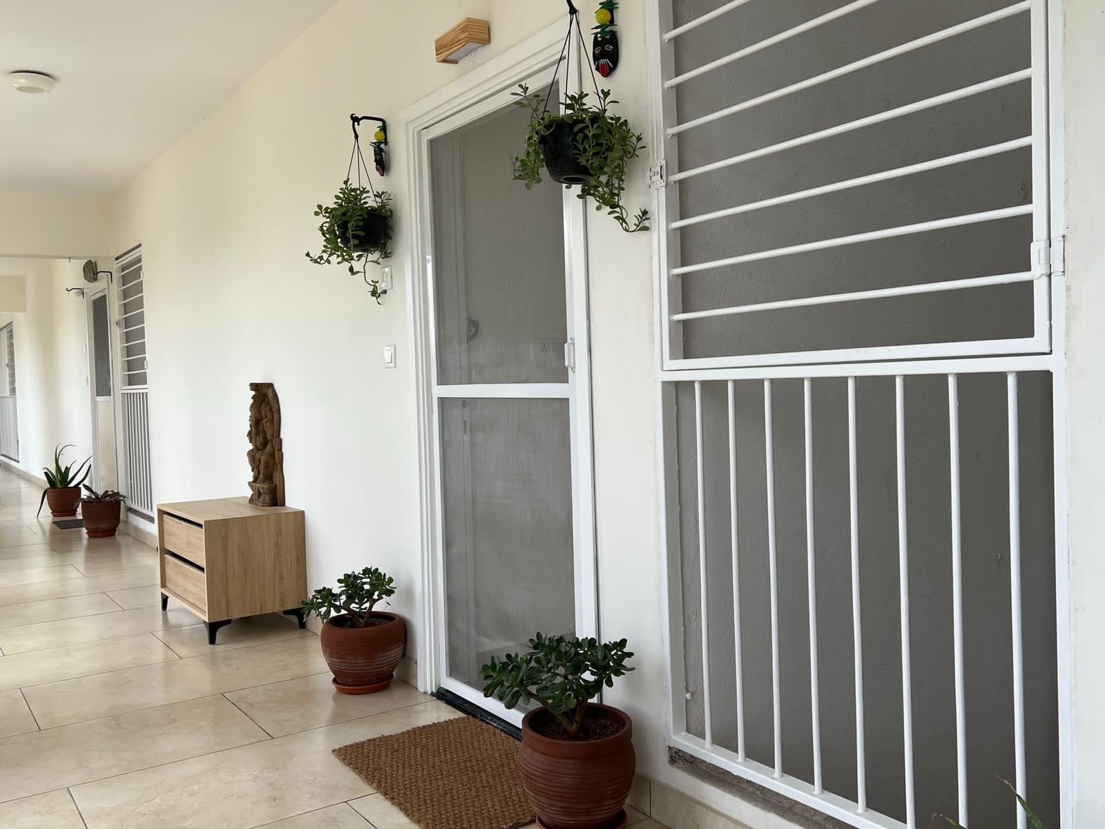Apartment entrance corridor
